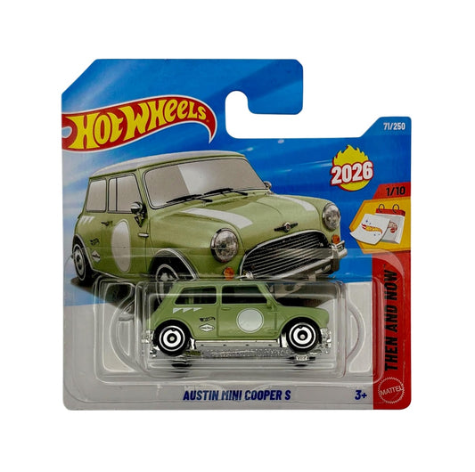 Hot Wheels - Austin Mini Cooper S - HW Then and Now 1/10 - Scala 1/64 Circa