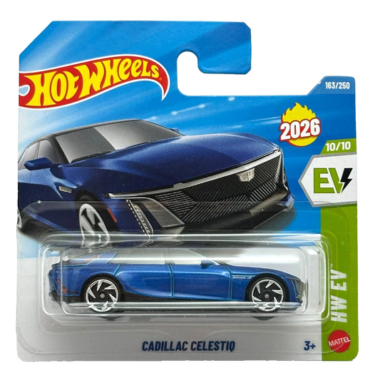 Cadillac Celestio Blue - HW EV 10/10 - Hot Wheels - Scala 1/64 Circa