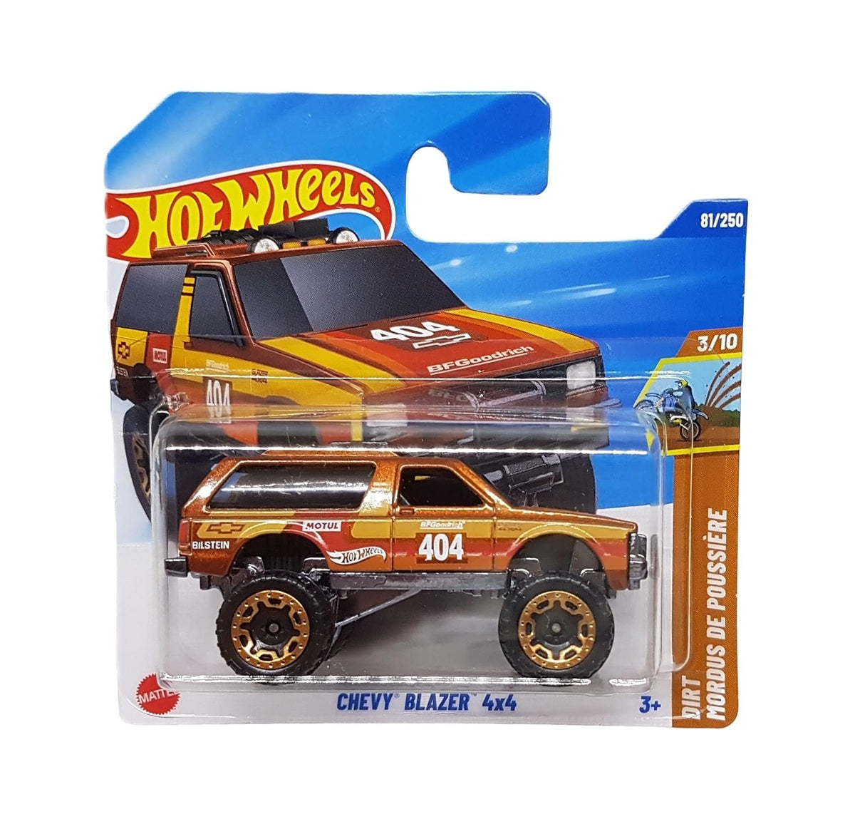 Chevy Blazer 4x4 - HW Dirt 3/10 - Hot Wheels - Scala 1/64 Circa