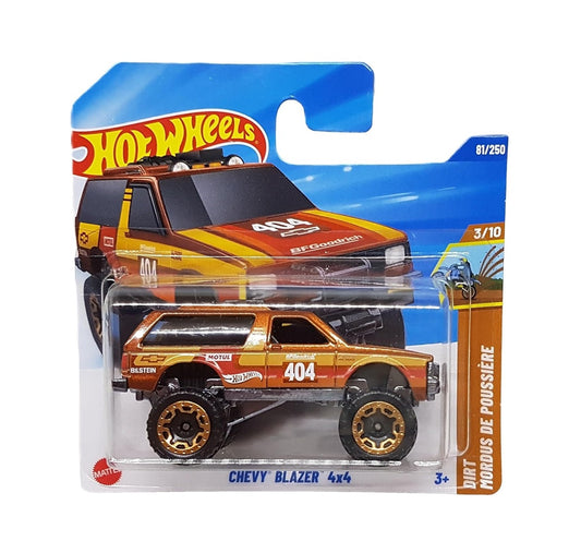 Chevy Blazer 4x4 - HW Dirt 3/10 - Hot Wheels - Scala 1/64 Circa