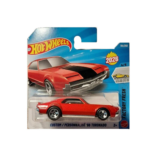 Custom ’66 Toronado Oldsmobile - HW Factory Fresh 4/5 - Hot Wheels - Scala 1/64 Circa