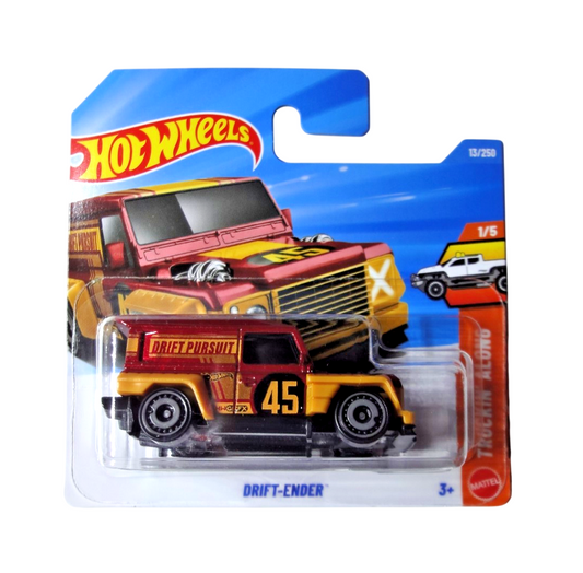 Drift-Ender Land Rover Defender - HW Truckin Along 1/5 - Hot Wheels - Scala 1/64 Circa