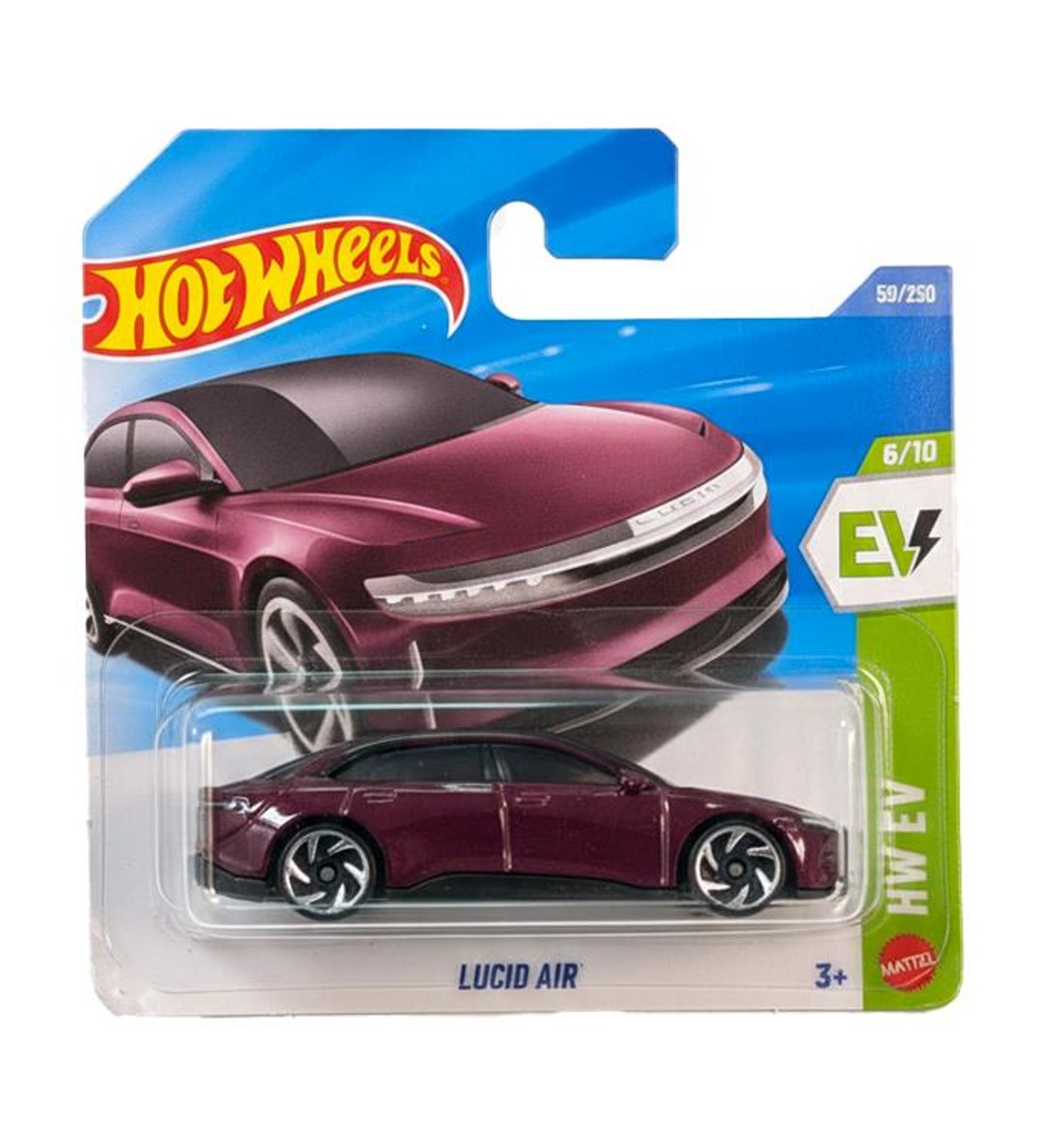 Lucid Air - HW EV 6/10 - Hot Wheels - Scala 1/64 Circa