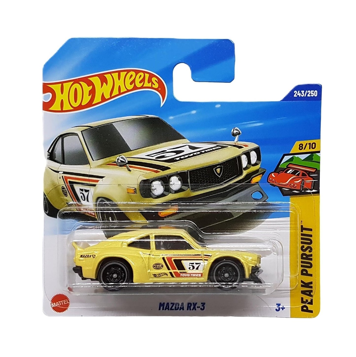 Mazda RX-3 - HW Peak Persuit 8/10 - Hot Wheels - Scala 1/64 Circa