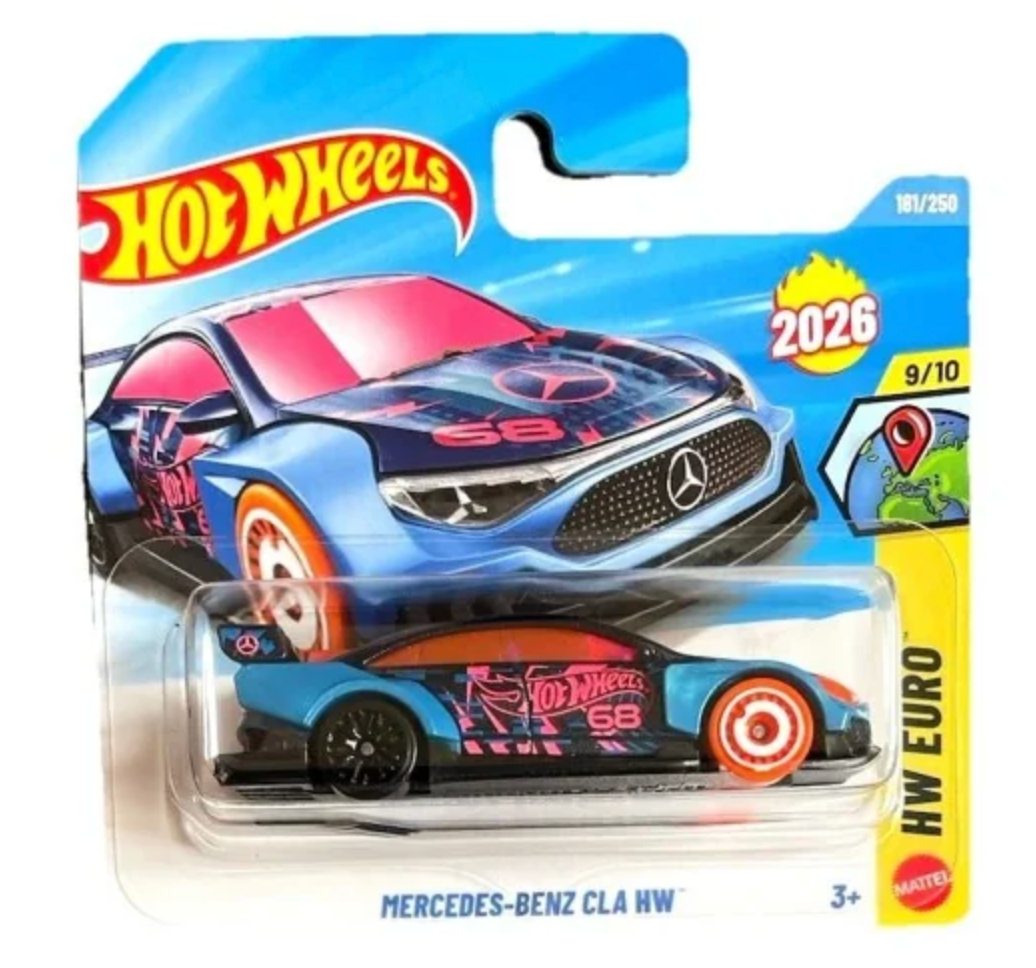 Mercedes-Benz CLA HW - Euro 9/10 - Hot Wheels - Scala 1/64 Circa
