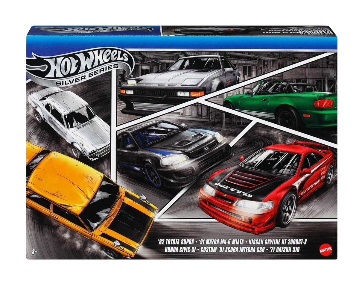 Set Streets of Japan - Silver Series - Hot Wheels - Scala 1/64