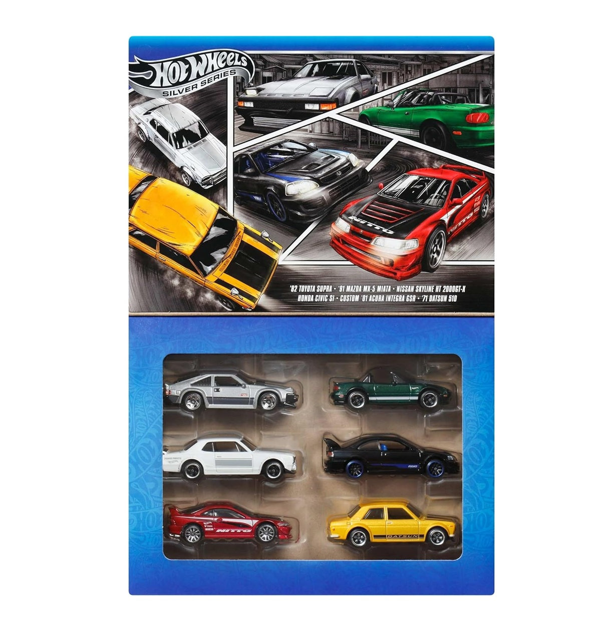 Set Streets of Japan - Silver Series - Hot Wheels - Scala 1/64