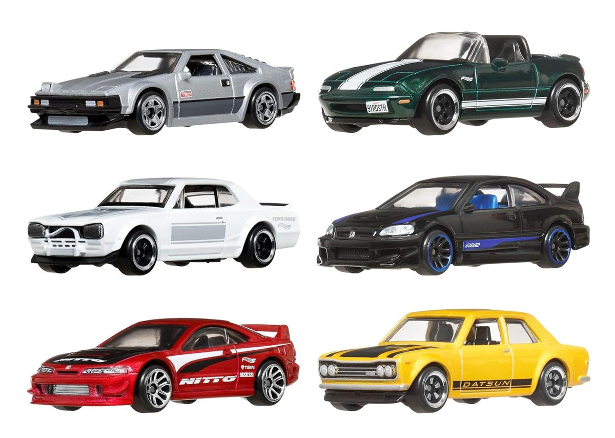 Set Streets of Japan - Silver Series - Hot Wheels - Scala 1/64