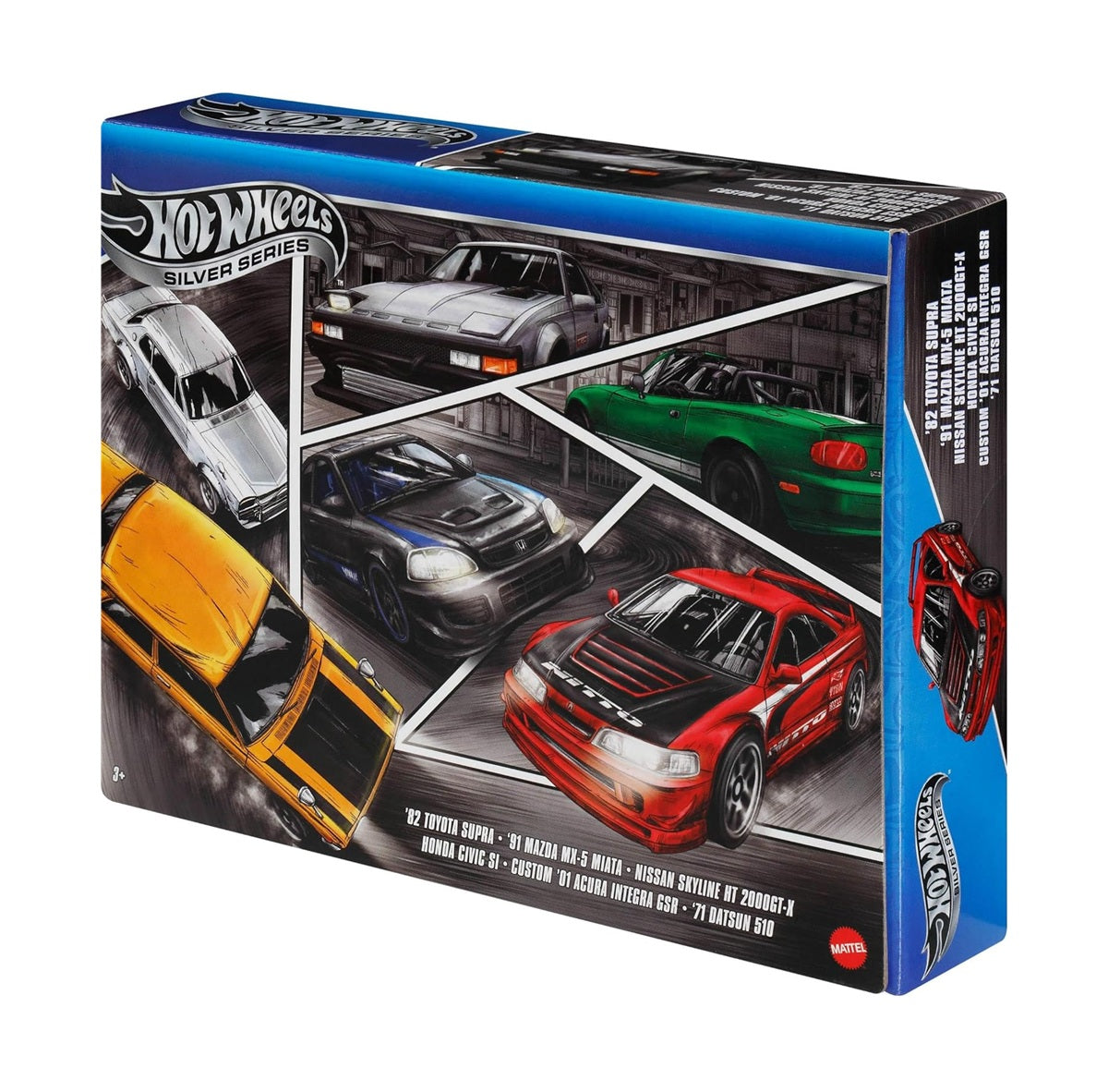 Set Streets of Japan - Silver Series - Hot Wheels - Scala 1/64