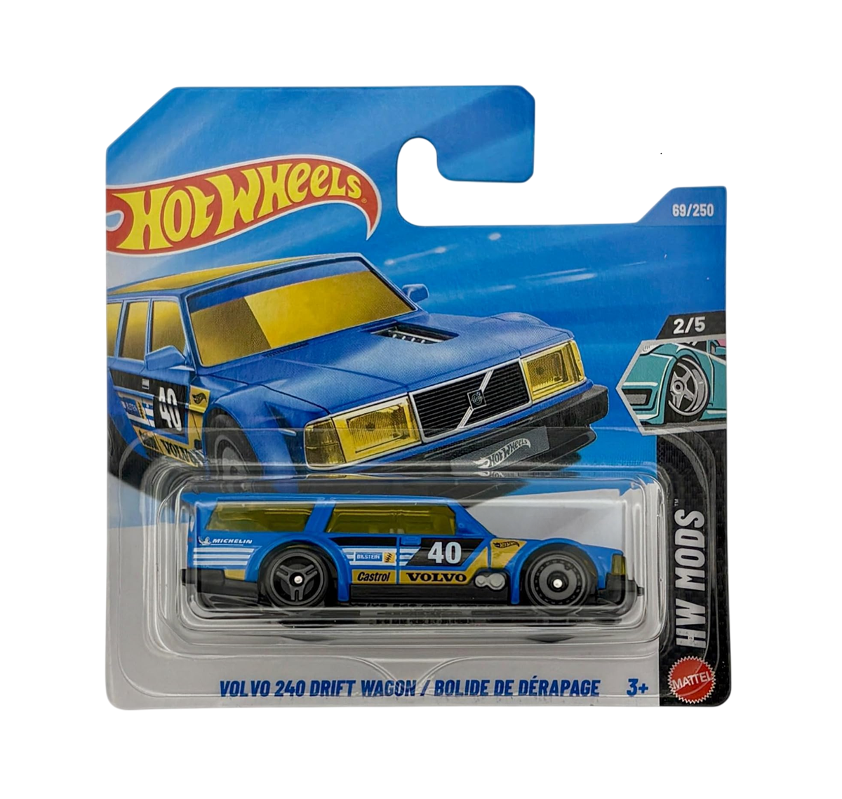 Volvo 240 Drift Wagon - HW Mods 2/5 - Hot Wheels - Scala 1/64 Circa