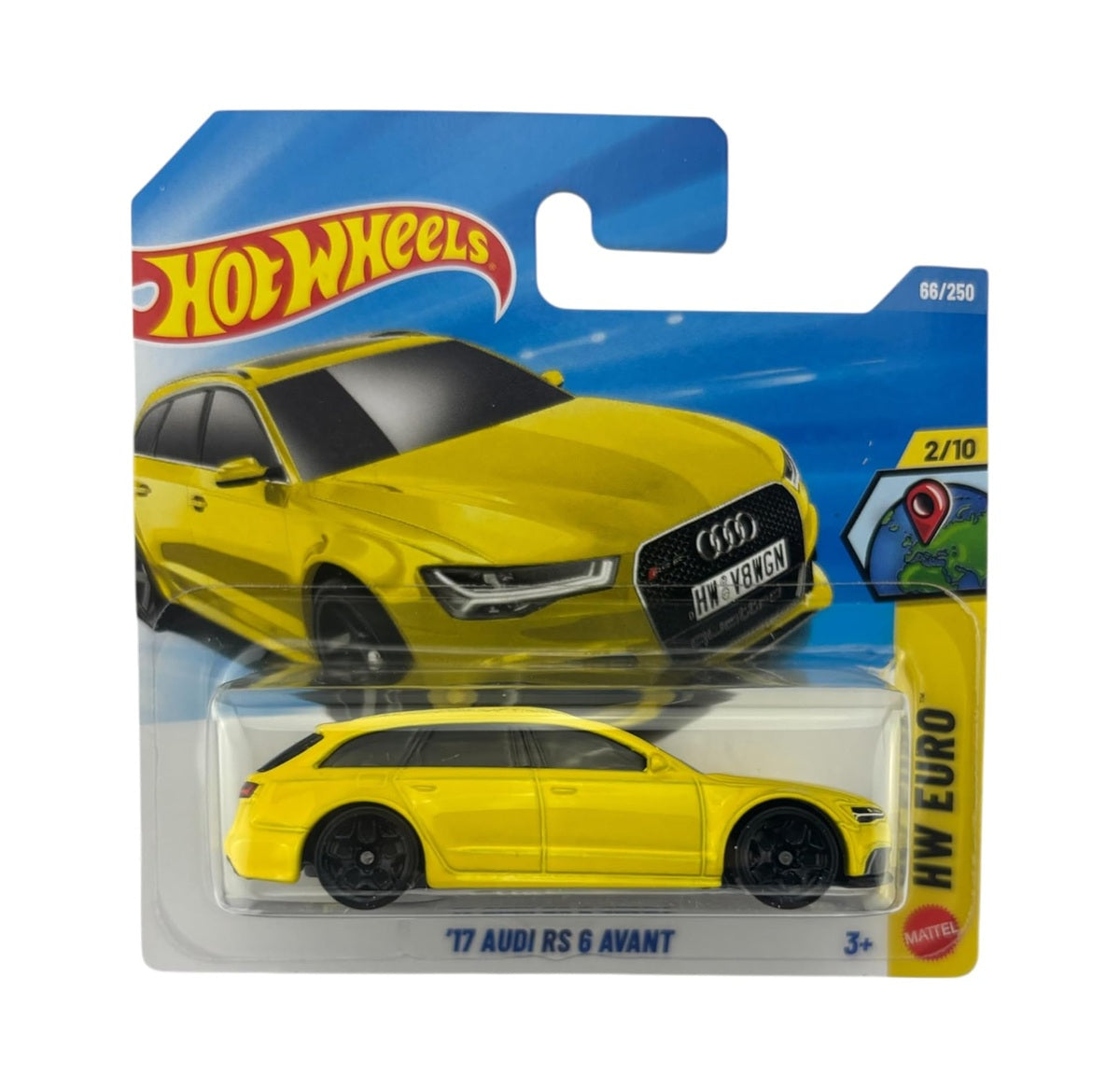 Hot Wheels - '17 Audi RS 6 Avant - HW Euro 2/10 - Scala 1/64 Circa