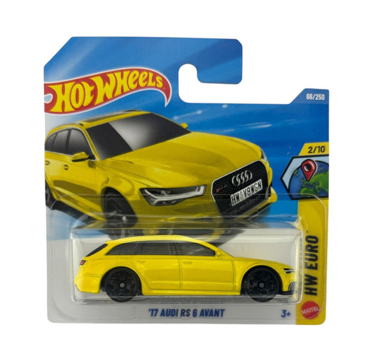 Hot Wheels - '17 Audi RS 6 Avant - HW Euro 2/10 - Scala 1/64 Circa