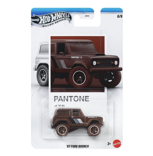 '67 Ford Bronco Pantone Series 6/6 - Silver Series - Hot Wheels - Scala 1/64