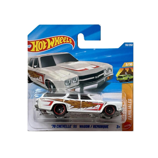 ’70 Chevelle SS Wagon - HW Wagons 3/10 - Hot Wheels - Scala 1/64 Circa