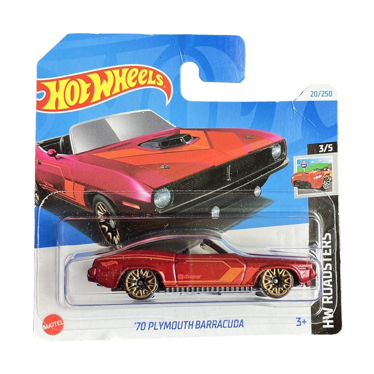 '70 Plymouth Barracuda - Hot Wheels - HW Roadster 3/5 - Scala 1/64 Circa