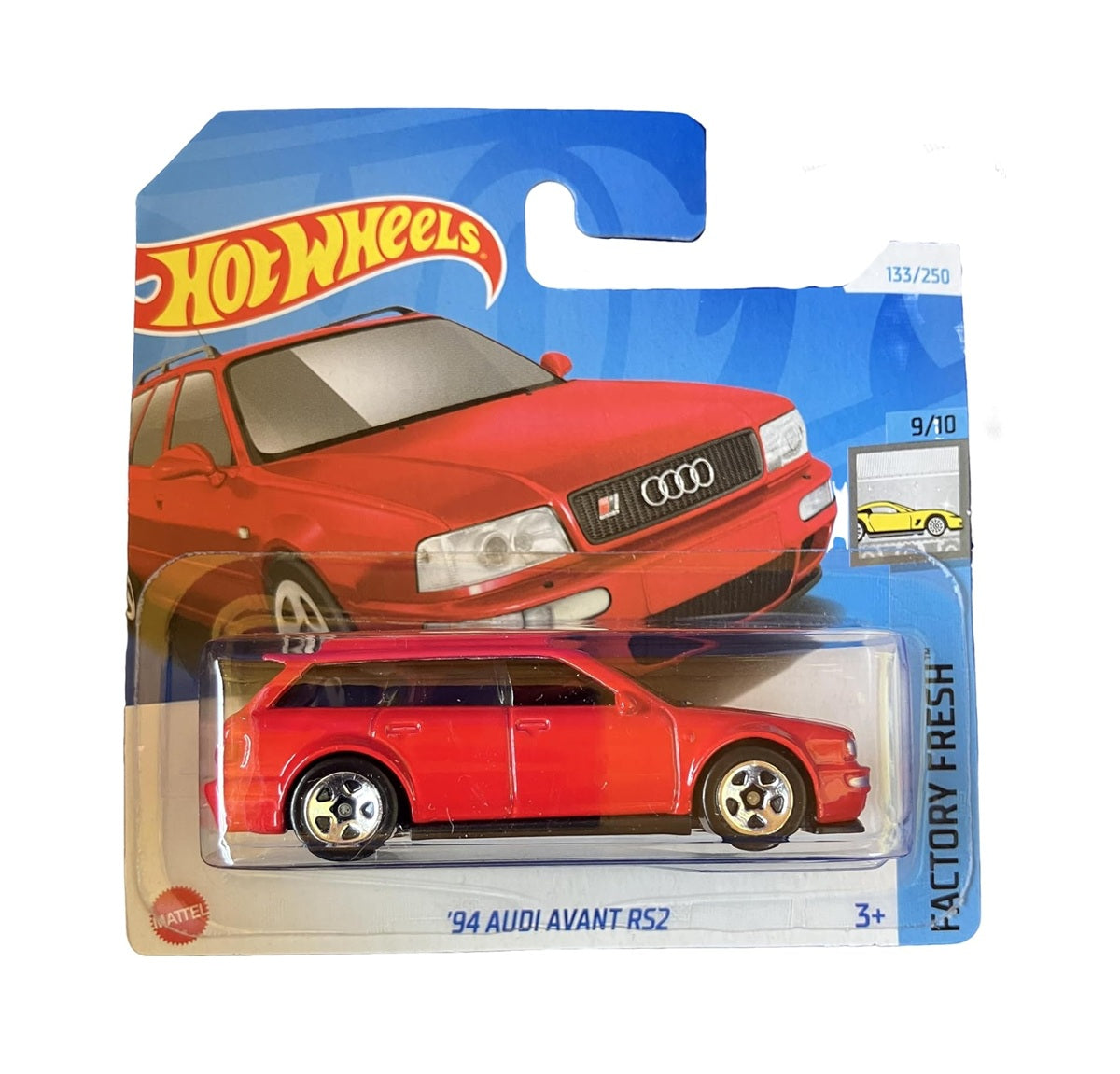 '94 Audi Avant RS2 Red - Hot Wheels - HW Factory Fresh 9/10 - Scala 1/64 Circa