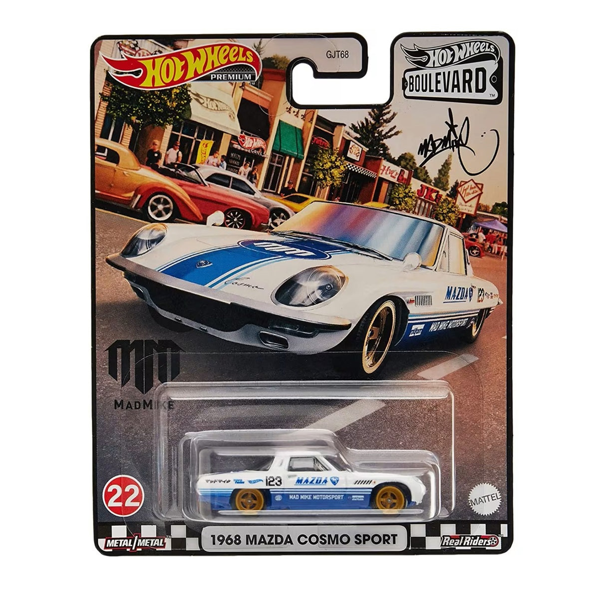 1968 Mazda Cosmo Sport Boulevard #22 - Hot Wheels Premium - Scala 1/64