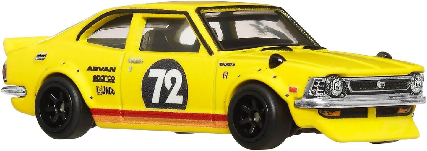 1972 Toyota Corolla Levin + Sakura Sprinter - Series Car Culture Team Transport - Hot Wheels Premium - Scala 1/64