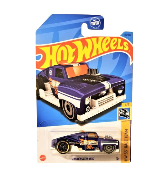 Erikenstein Rod - Hot Wheels - HW 55 Race Team 3/5 - Scala 1/64 Circa
