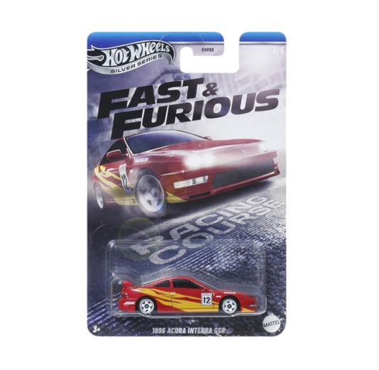 1996 Acura Integra GSR Fast & Furious - Silver Series - Hot Wheels - Scala 1/64