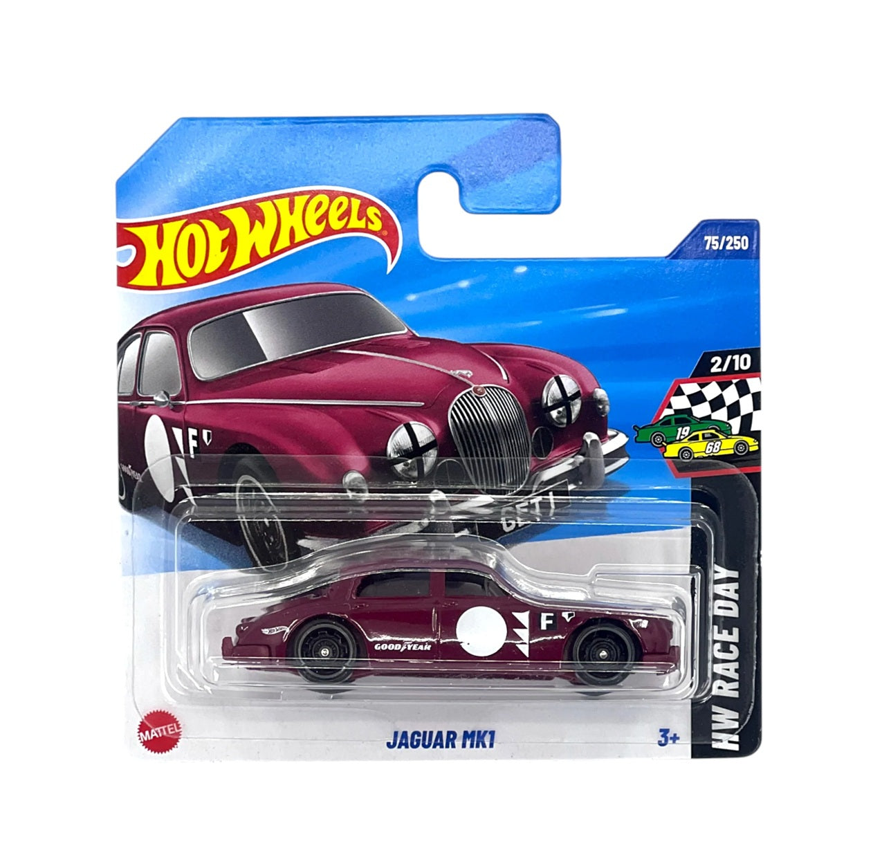 Jaguar MK1 - Hot Wheels - HW Race Day 2/10 - Scala 1/64 Circa