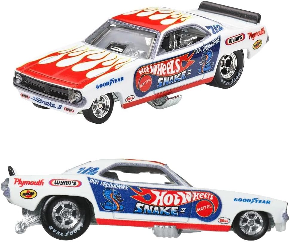 2-Pack '72 Plymouth Cuda FC/Rob N' Pinks - Hot Wheels Premium - Scala 1/64