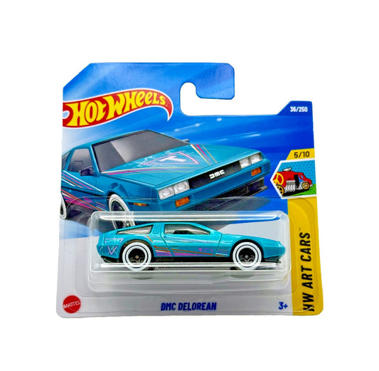 DMC Delorean - Hot Wheels - HW Art Cars 5/10 - Scala 1/64 Circa