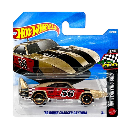 '69 Dodge Charger Daytona - HW Starting Grid 2/10 - Hot Wheels - Scala 1/64 Circa