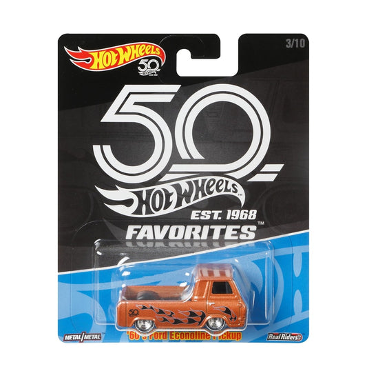 60'S Ford Econoline Pickup 50th Anniversary - Hot Wheels Premium - Scala 1/64