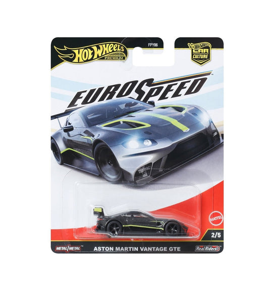 Aston Martin Vantage GTE - Series Euro Speed - Car Culture - Hot Wheels Premium - Scala 1/64