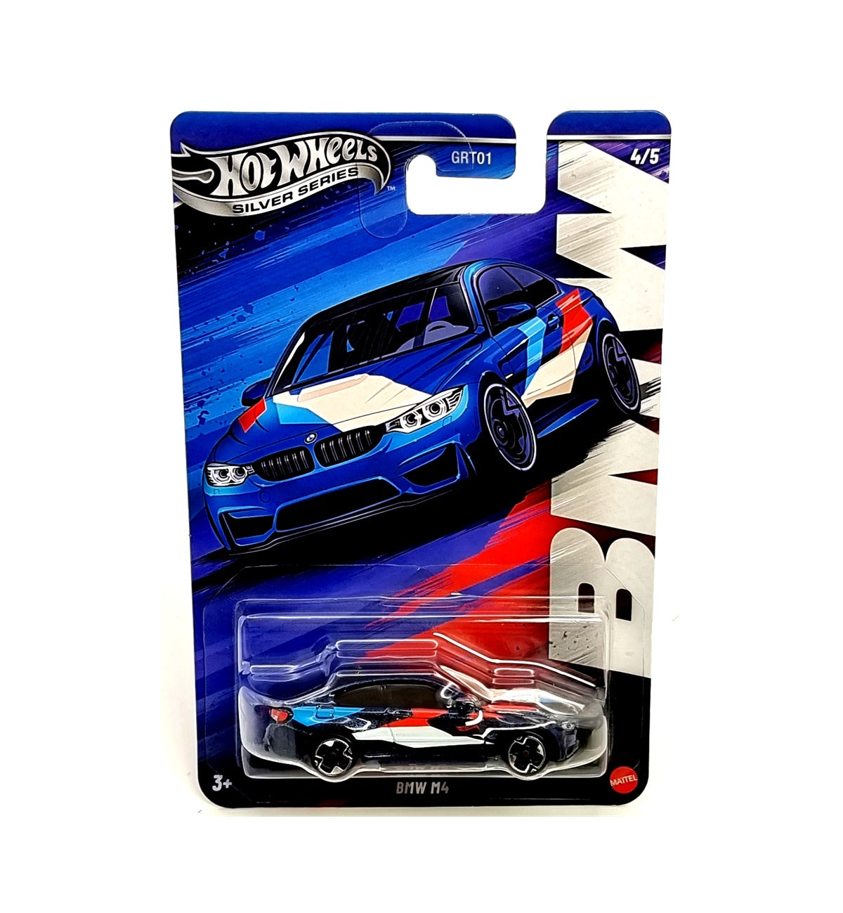 Bmw M4 - Silver Series - Hot Wheels - Scala 1/64