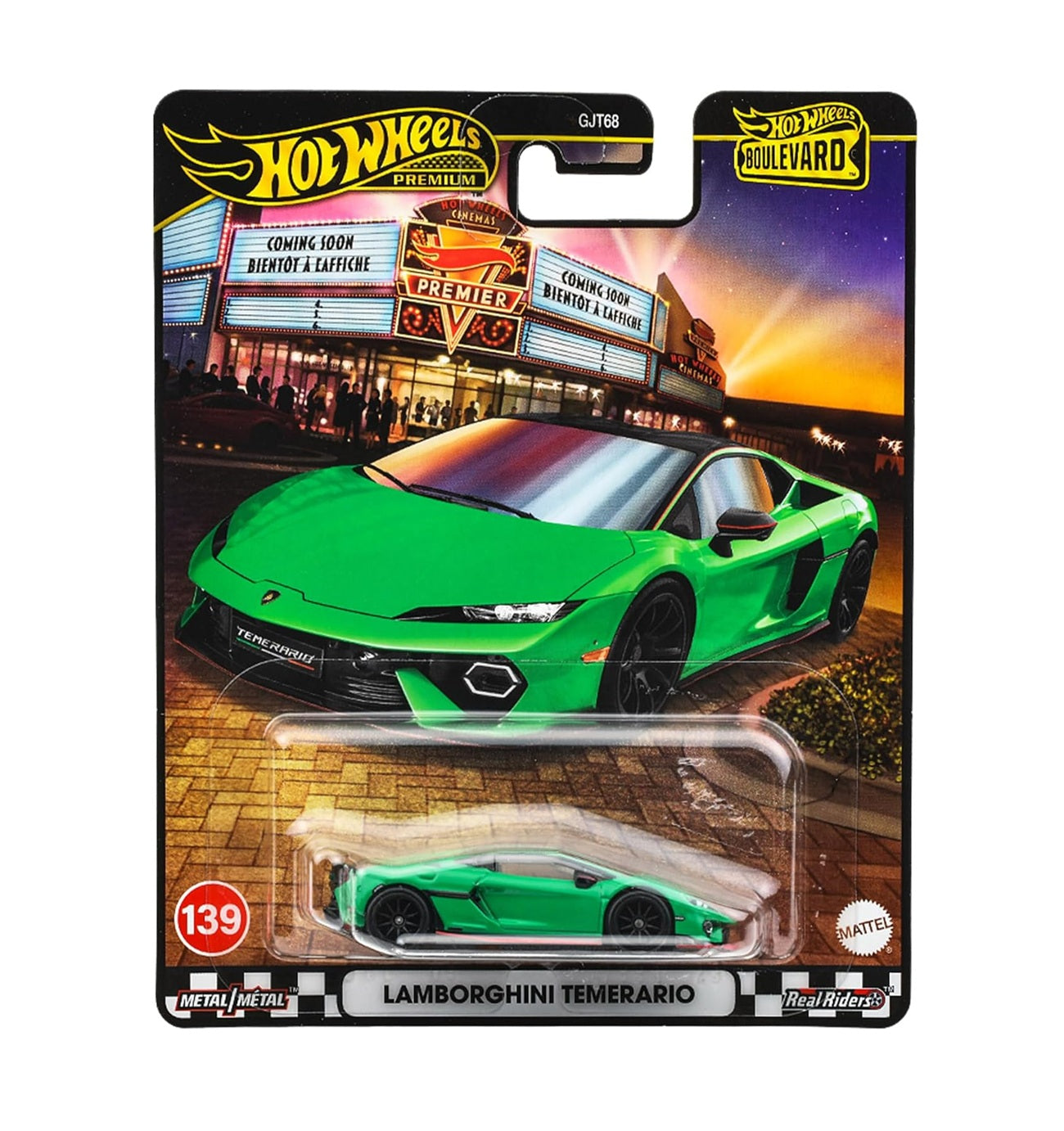 Lamborghini Temerario #139 - Series Boulevard - Hot Wheels Premium - Scala 1/64