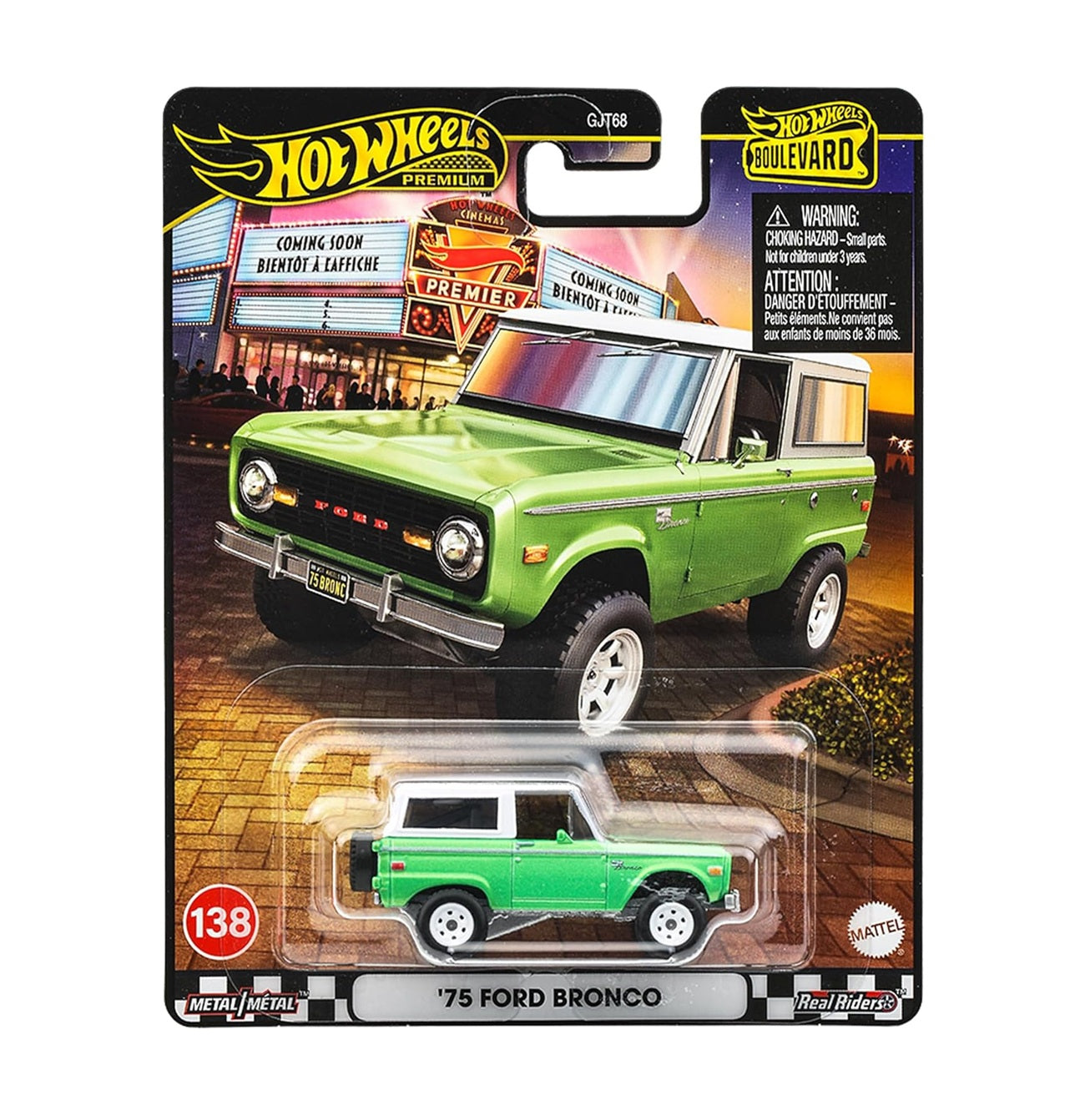 '75 Ford Bronco #138 - Series Boulevard - Hot Wheels Premium - Scala 1/64