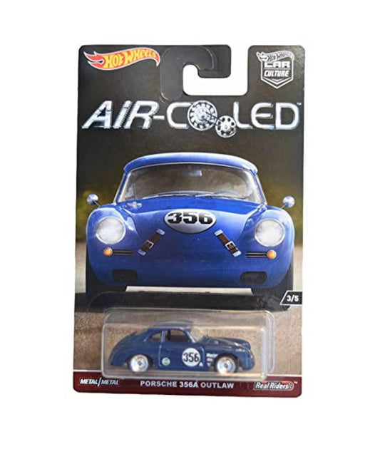 Porsche 356A Outlaw Air-Cooled Azul - Series Car Culture - Hot Wheels - Escala 1/64