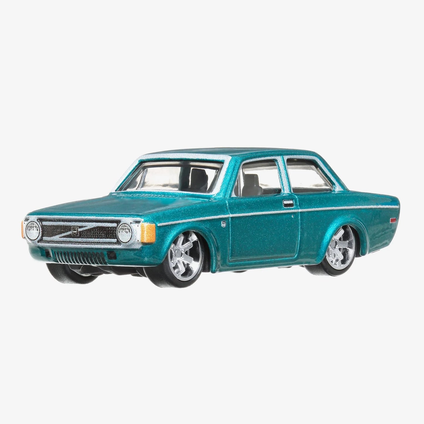 1973 Volvo 142 GL Green - Series Car Culture - Hot Wheels Premium - Scala 1/64