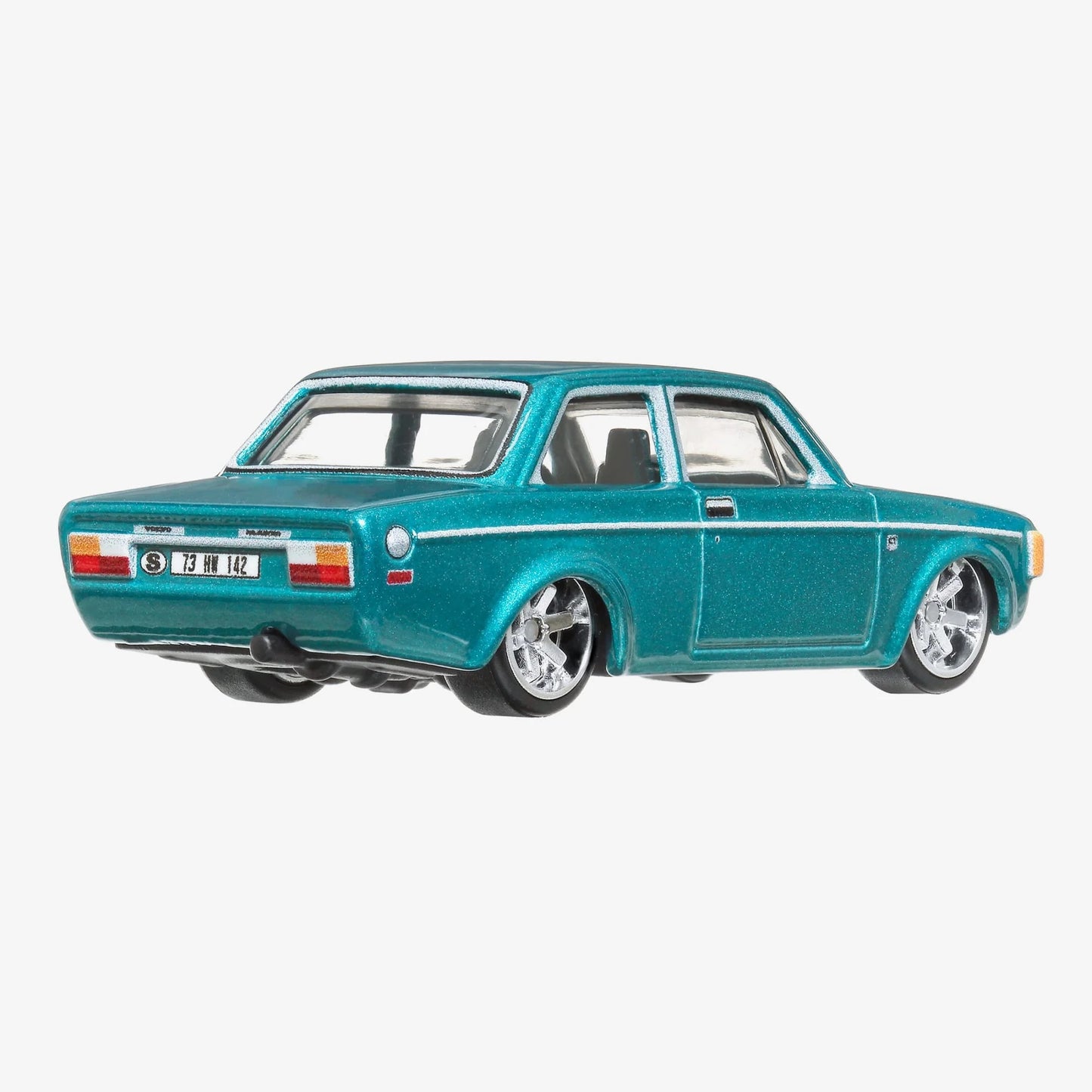 1973 Volvo 142 GL Green - Series Car Culture - Hot Wheels Premium - Scala 1/64