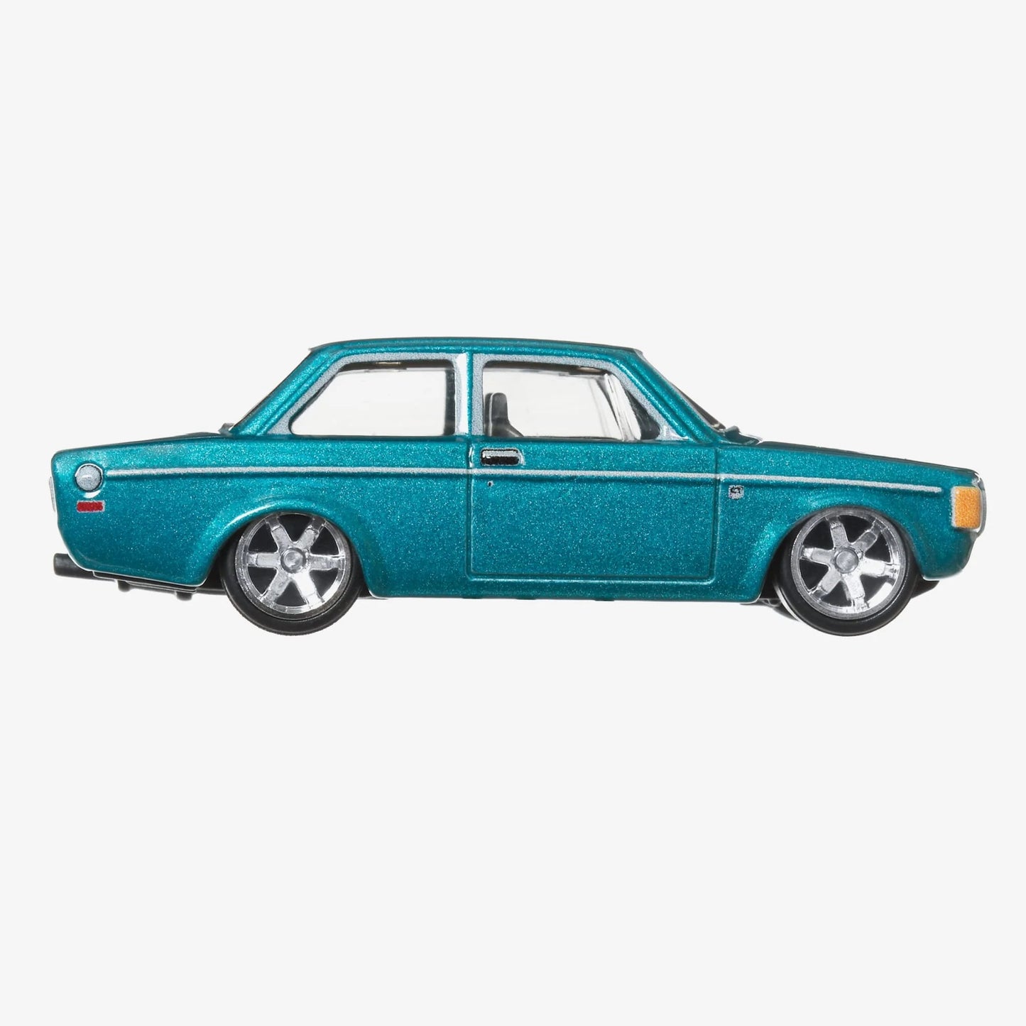 1973 Volvo 142 GL Green - Series Car Culture - Hot Wheels Premium - Scala 1/64