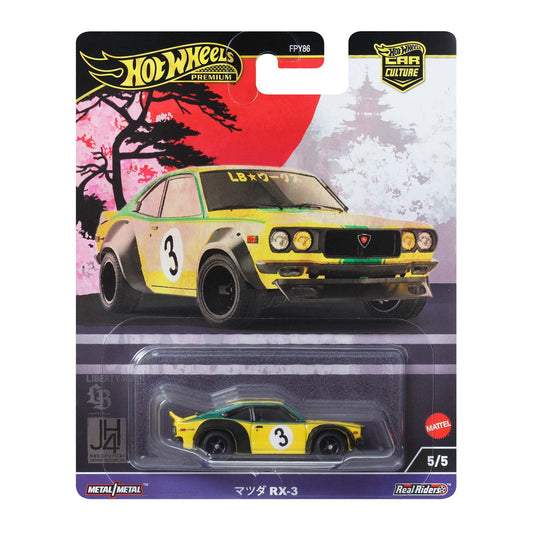 Mazda RX-3 - Japan Historics - Hot Wheels Premium - Scala 1/64