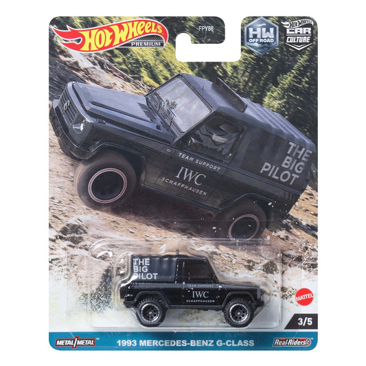 1993 Mercedes-Benz G-Class IWC - Series Car Culture - Hot Wheels Premium - Scala 1/64