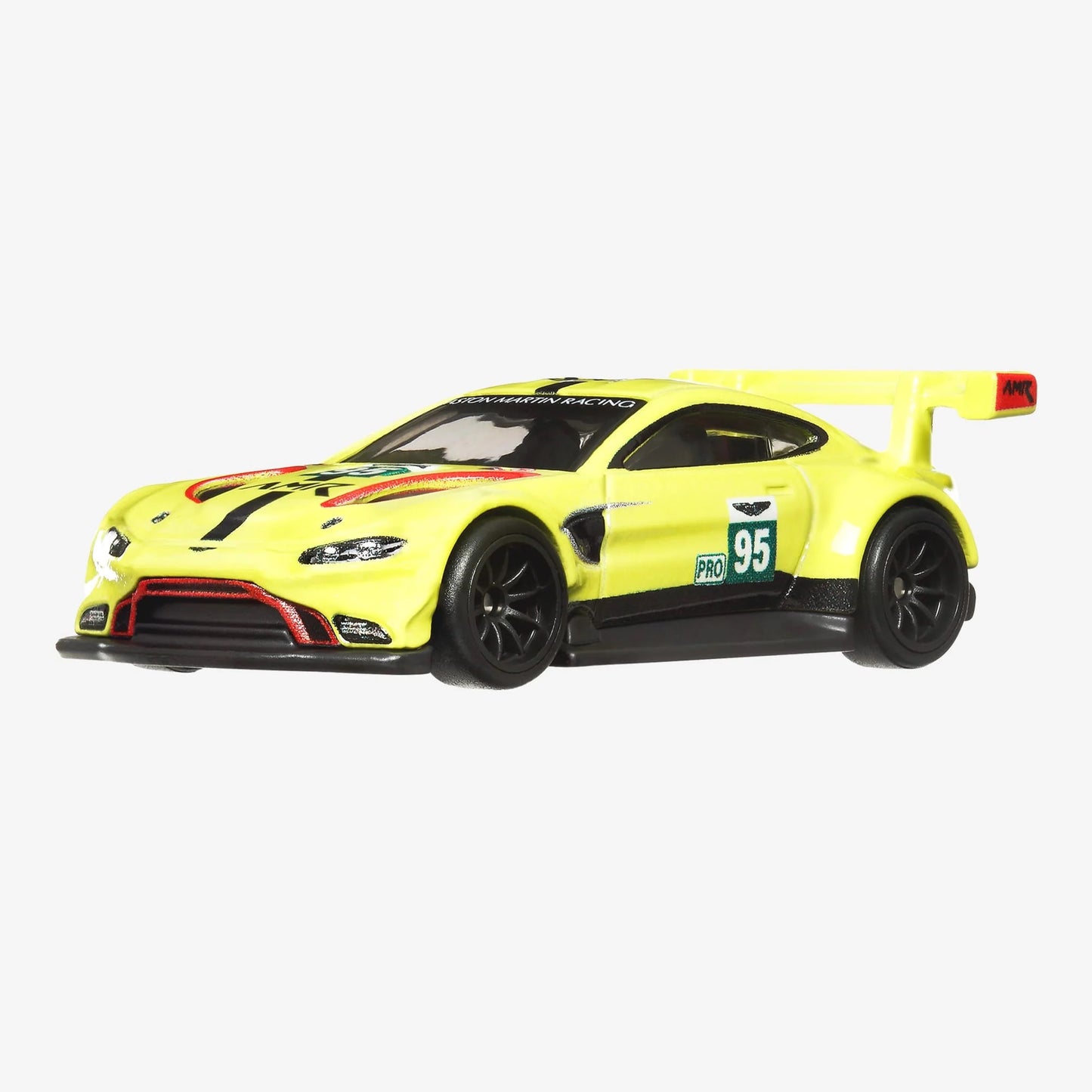 Aston Martin Vantage GTE #95 Yellow - Series Car Culture Race Day - Hot Wheels Premium - Scala 1/64