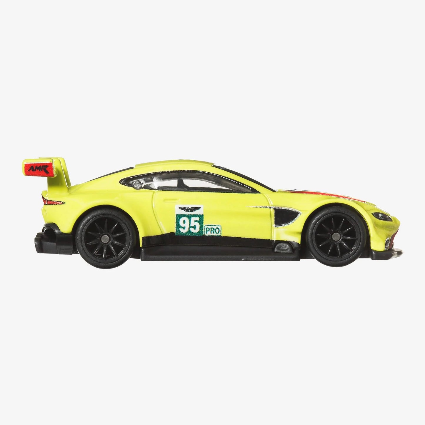 Aston Martin Vantage GTE #95 Yellow - Series Car Culture Race Day - Hot Wheels Premium - Scala 1/64