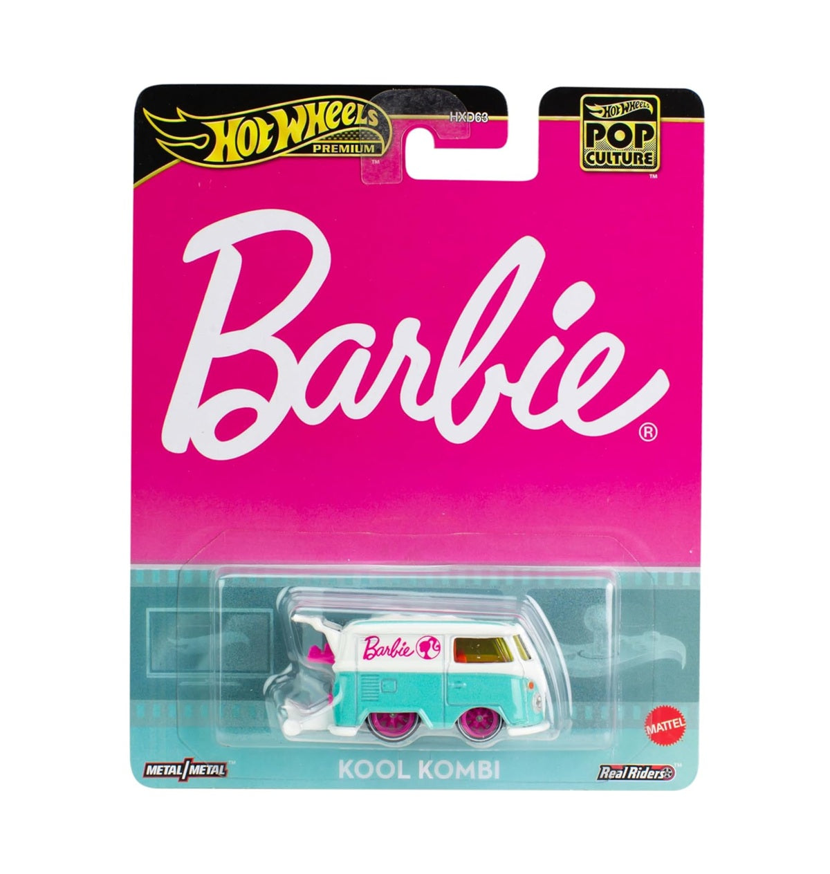 Barbie Cool Kombi - Pop Culture - Hot Wheels Premium - Scala 1/64