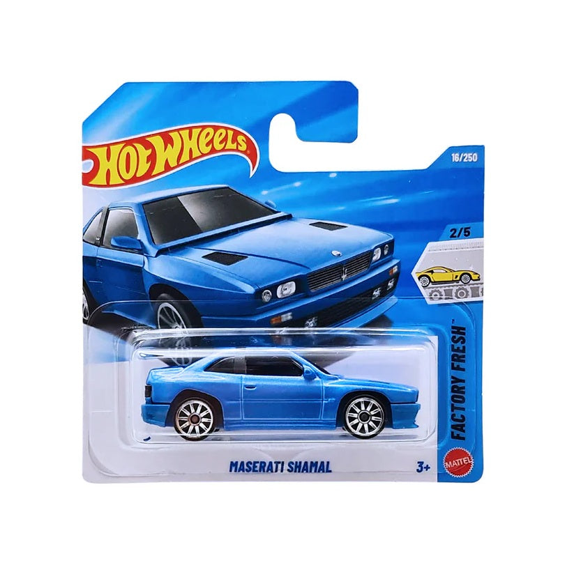 Maserati Shamal - HW Factory Fresh 2/5 - Hot Wheels - Scala 1/64 Circa