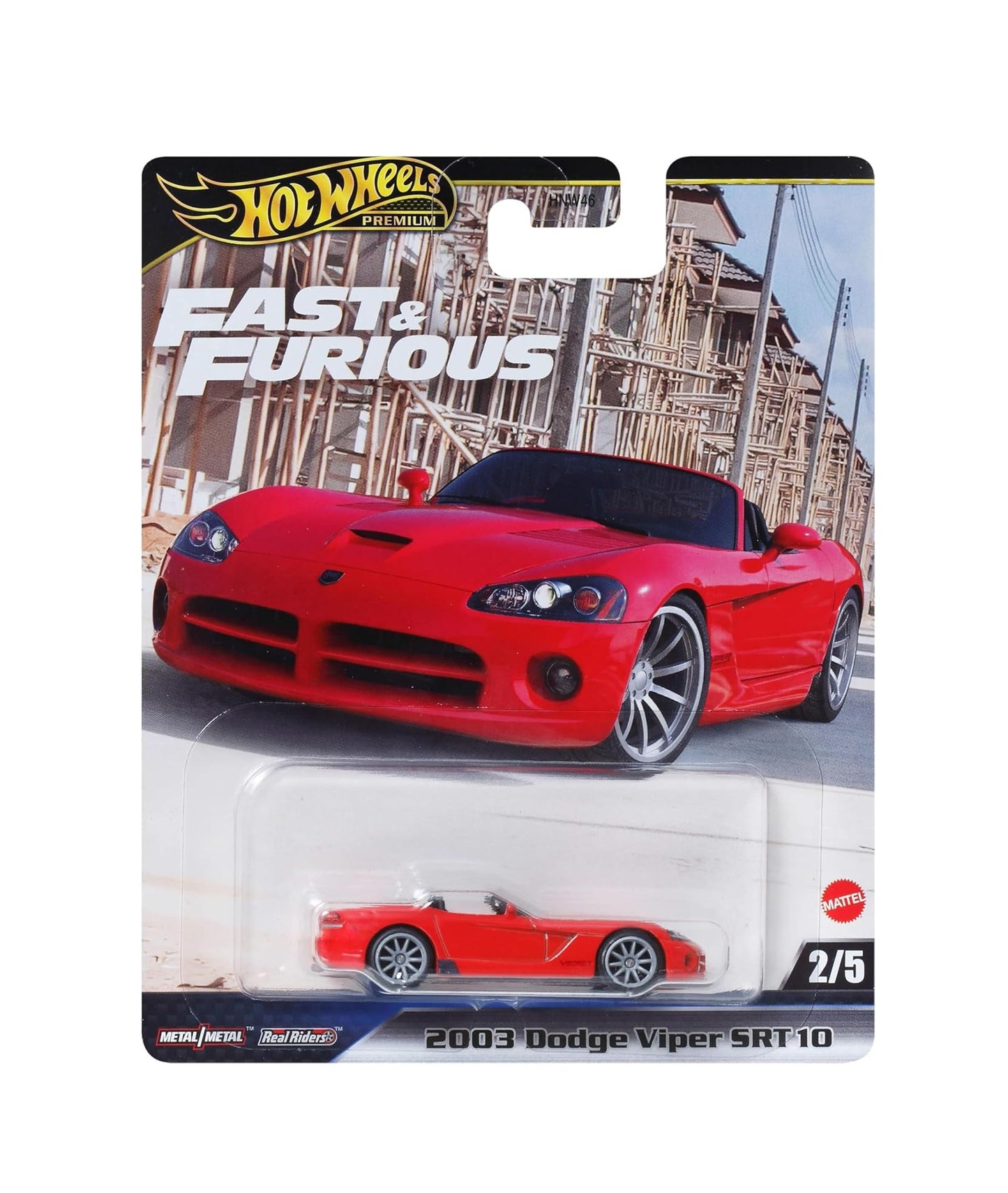 2023 Dodge Viper SRT 10 Fast & Furious - Hot Wheels Premium - Scala 1/64