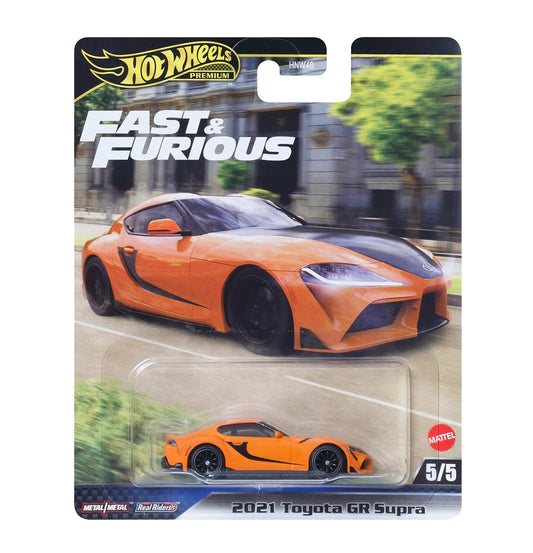 2021 Toyota GR Supra Fast & Furious - Hot Wheels Premium - Scala 1/64
