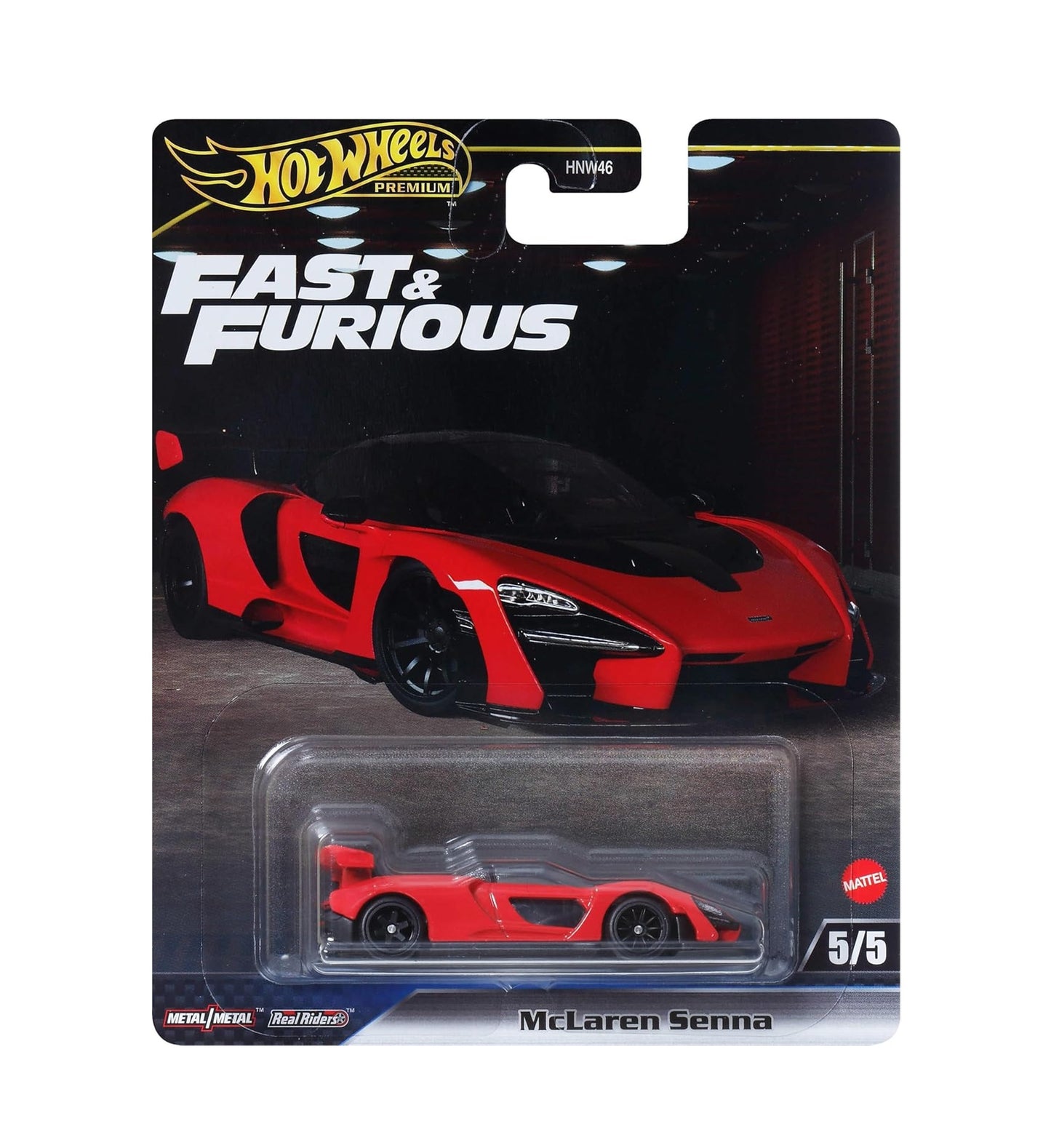 McLaren Senna Fast & Furious - Hot Wheels Premium - Scala 1/64
