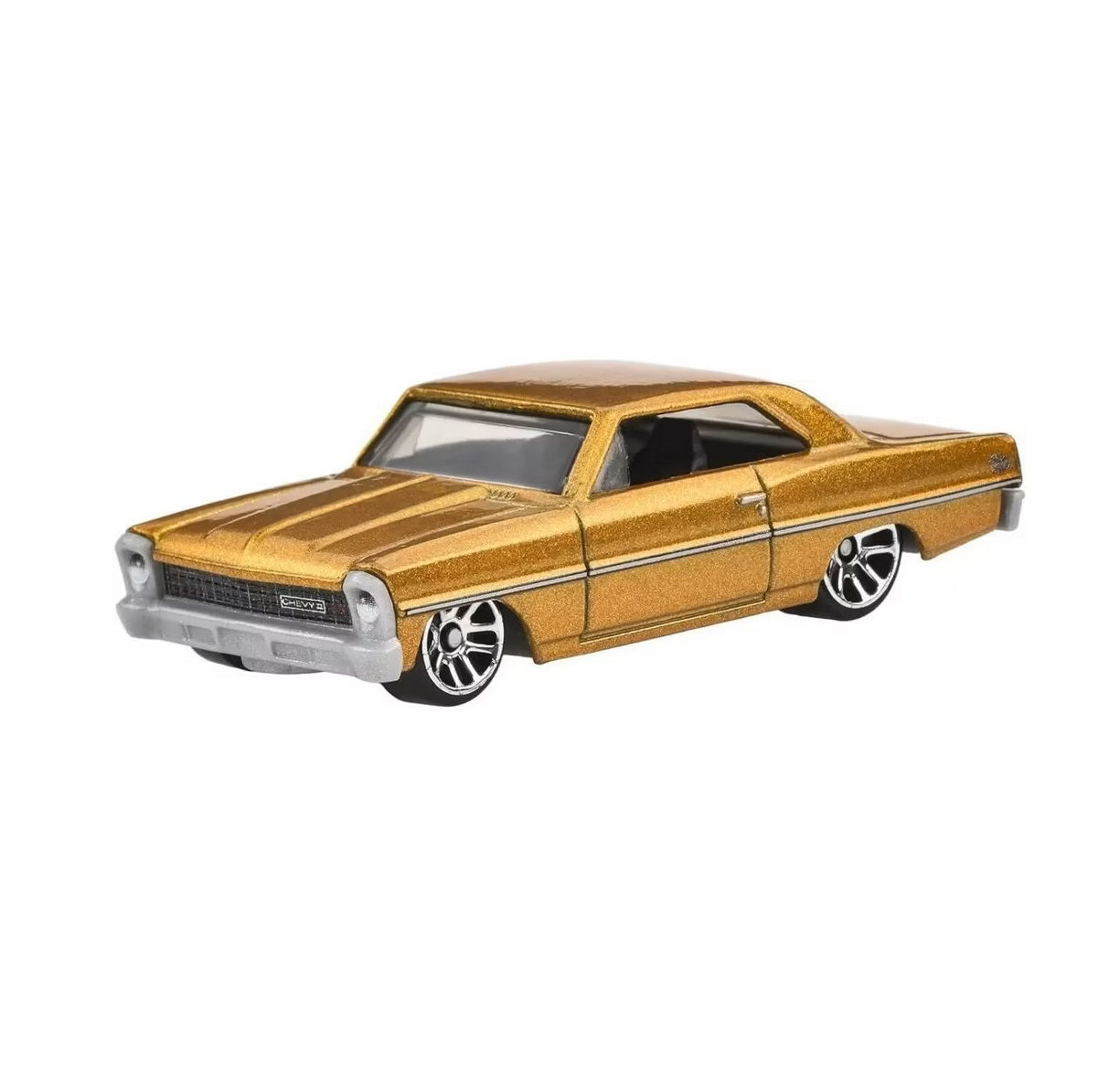 1966 Chevy Nova Fast & Furious - Silver Series - Hot Wheels - Scala 1/64