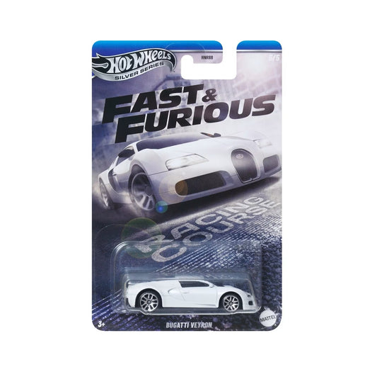 Bugatti Veyron Fast & Furious - Silver Series - Hot Wheels - Scala 1/64