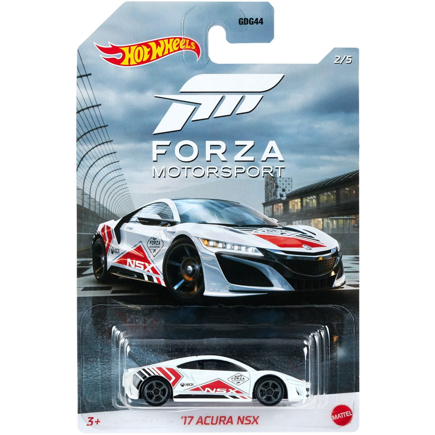 Acura NSX 2017 Forza Motorsport Series Forza Motorsport Series - Hot Wheels - Scala 1/64 Circa