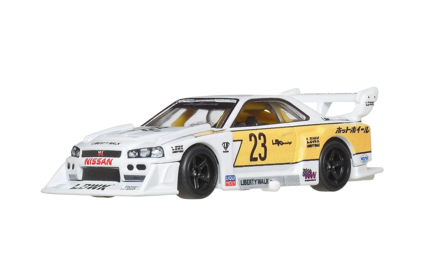LB-ER34 Super Silhouette Nissan Skyline - Series Car Culture - Hot Wheels Premium Silhouette - Scala 1/64